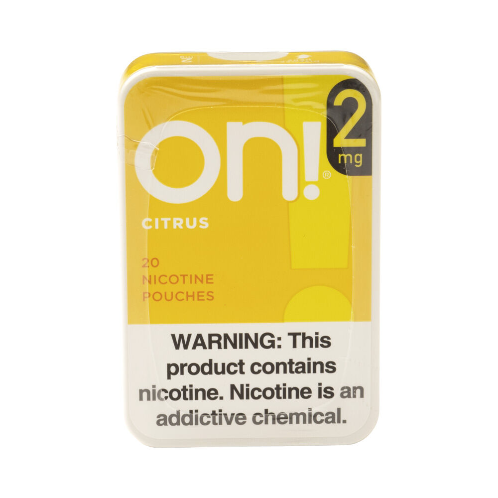 Citrus 2MG Nicotine Pouches, , cigars